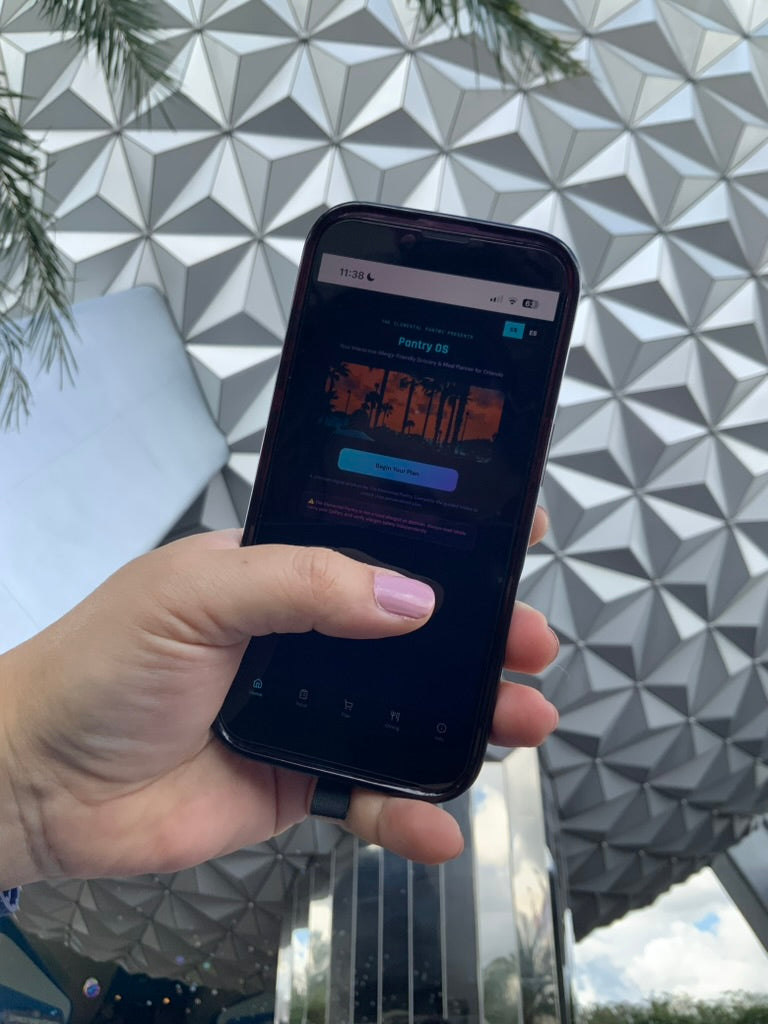 PantryOS - Interactive Allergy Friendly Grocery & Meal Planner for Your Orlando Trip