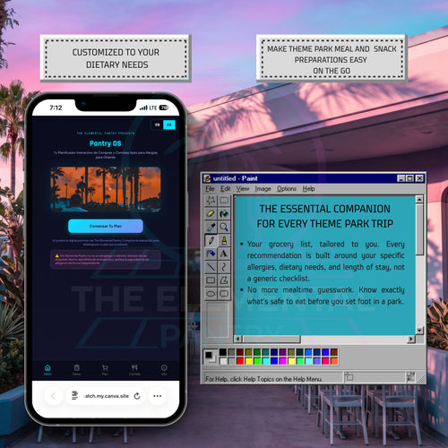 PantryOS™ - Interactive Allergy Friendly Grocery & Meal Planner for Your Orlando Trip